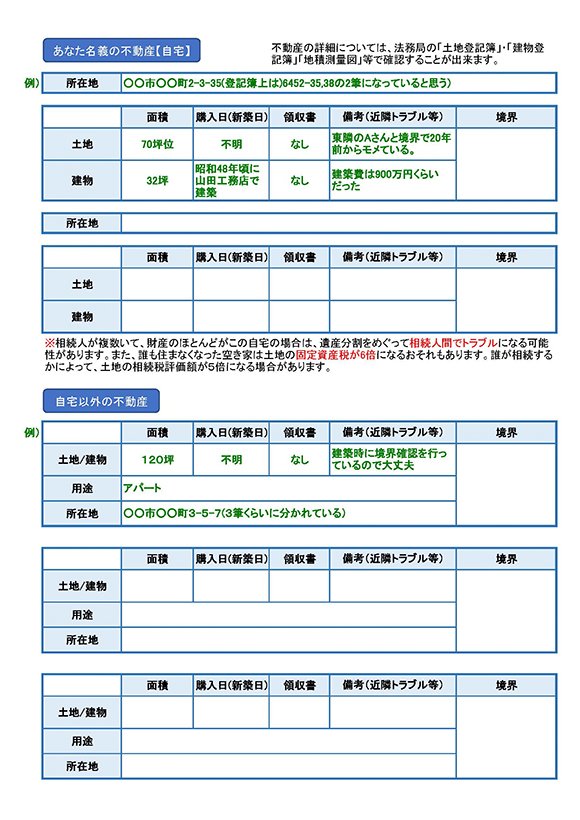 財産棚卸表2